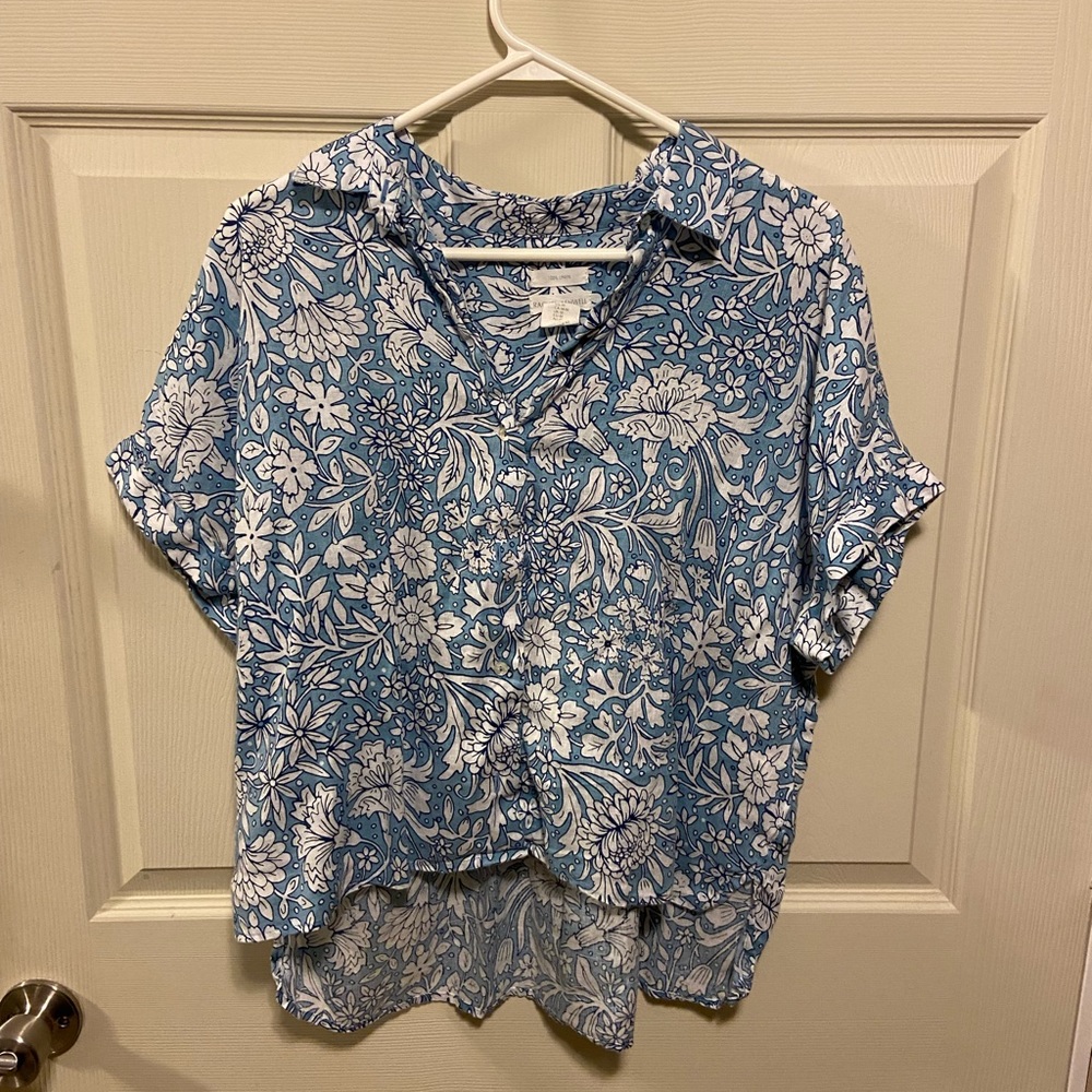 Rachel Ashwell Linen Blouse